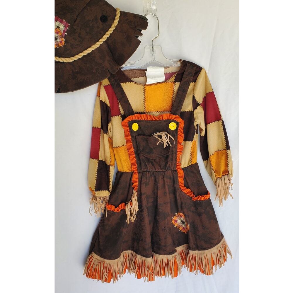 Scarecrow Costume, kids size Small, California Costumes - Picture 3 of 8